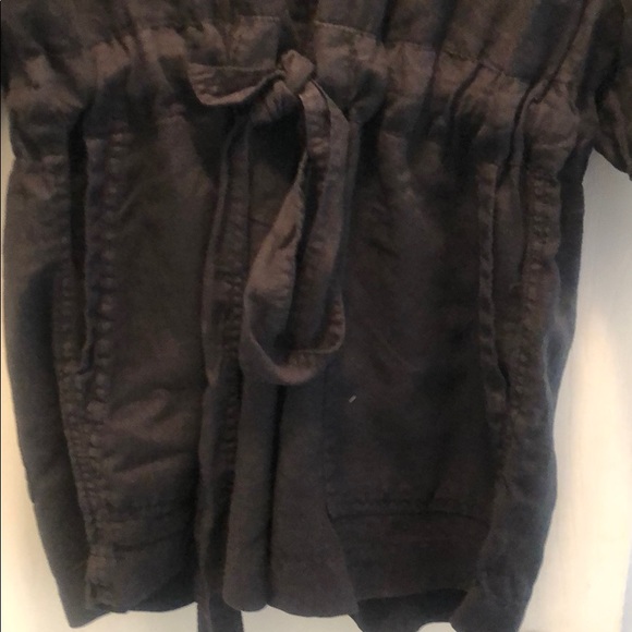 Joie Bosworth Linen Romper black size large - Picture 6 of 12